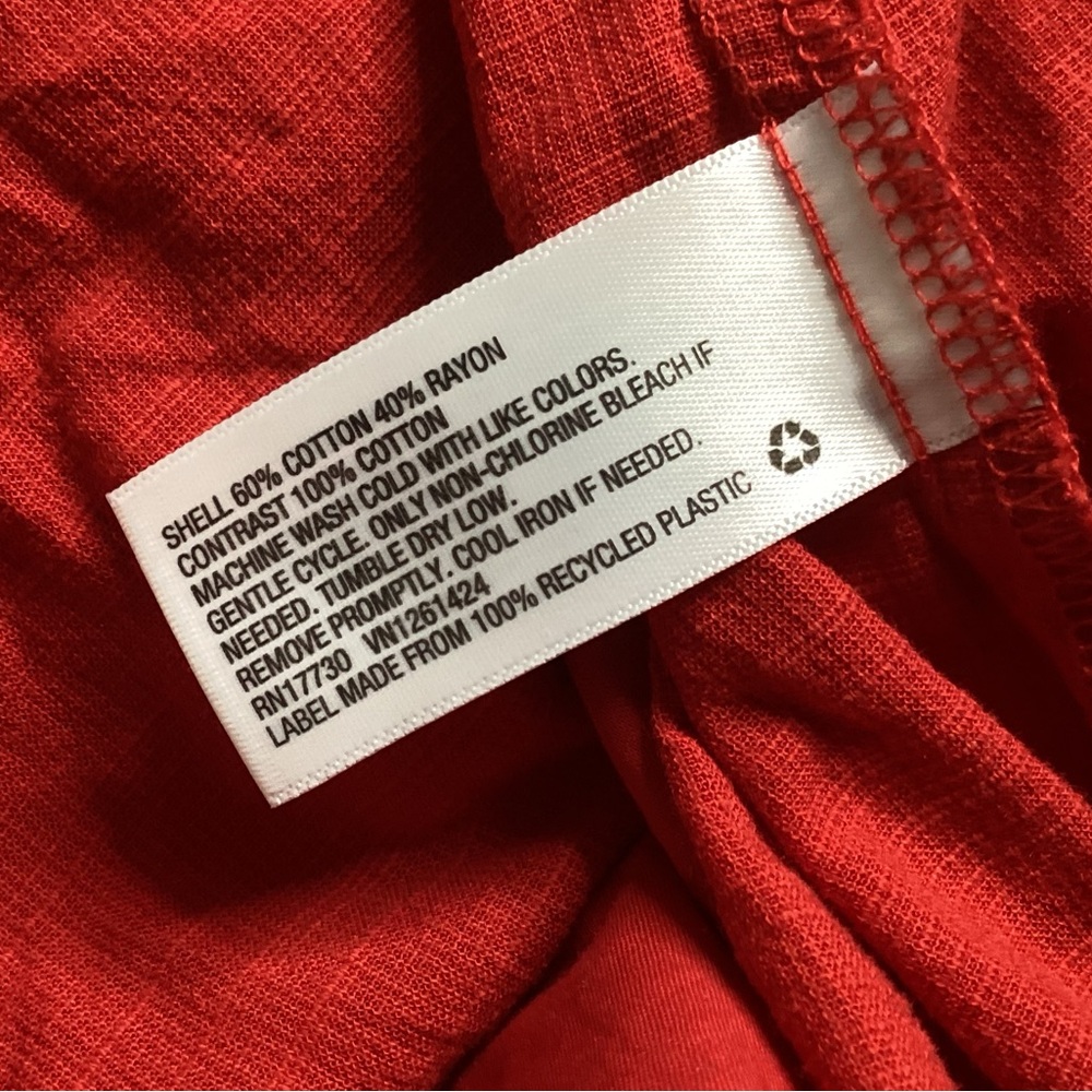 Universal Thread Ripe Red Belted Wrap Dress XL NWT - Picture 10 of 10